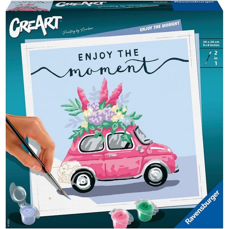 Ravensburger Creart - Enjoy The Moment 20X20Cm